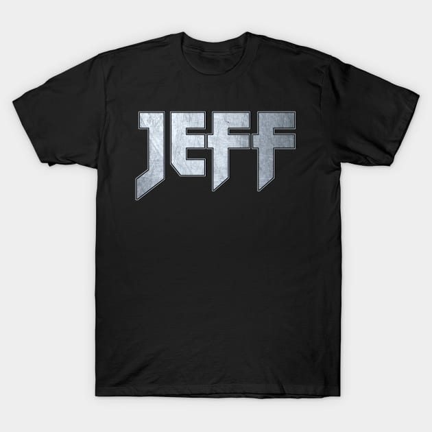 Heavy metal Jeff T-Shirt by KubikoBakhar